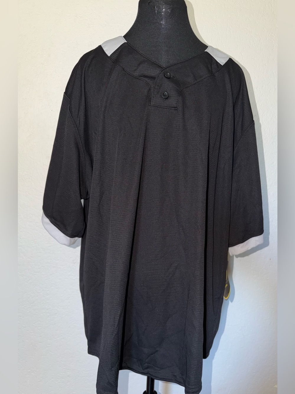 Wilson Baseball Jersey Black And Gray  Plain NWT SIZE 2XL